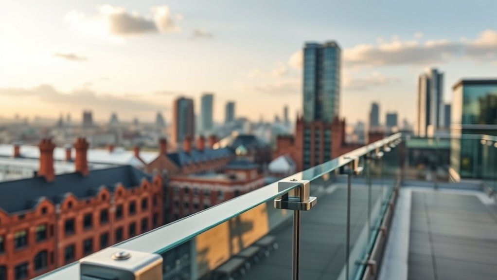 Glass Balustrades Wood End Green